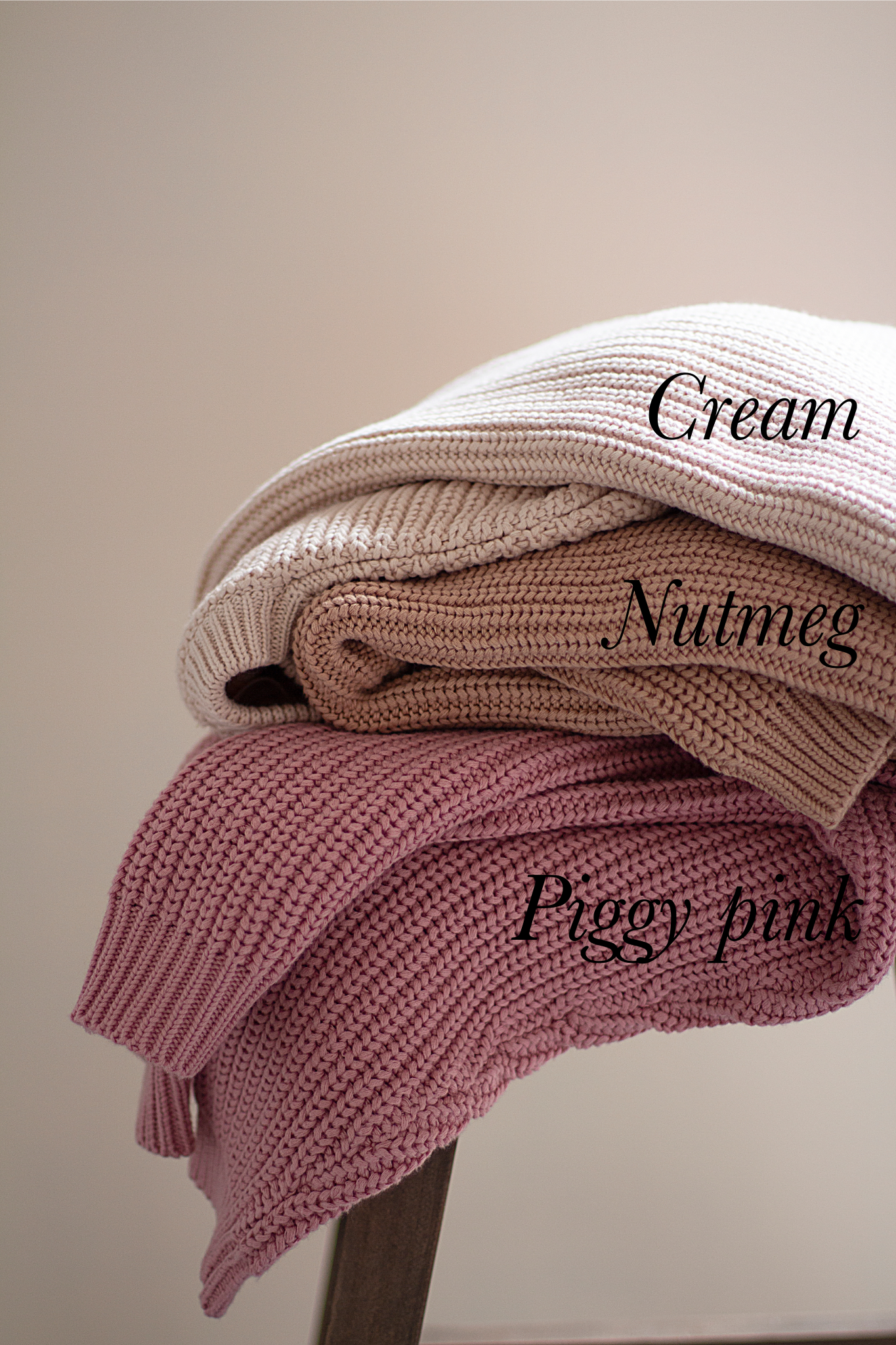 CHUNKY KNIT BEANIE - ADULT