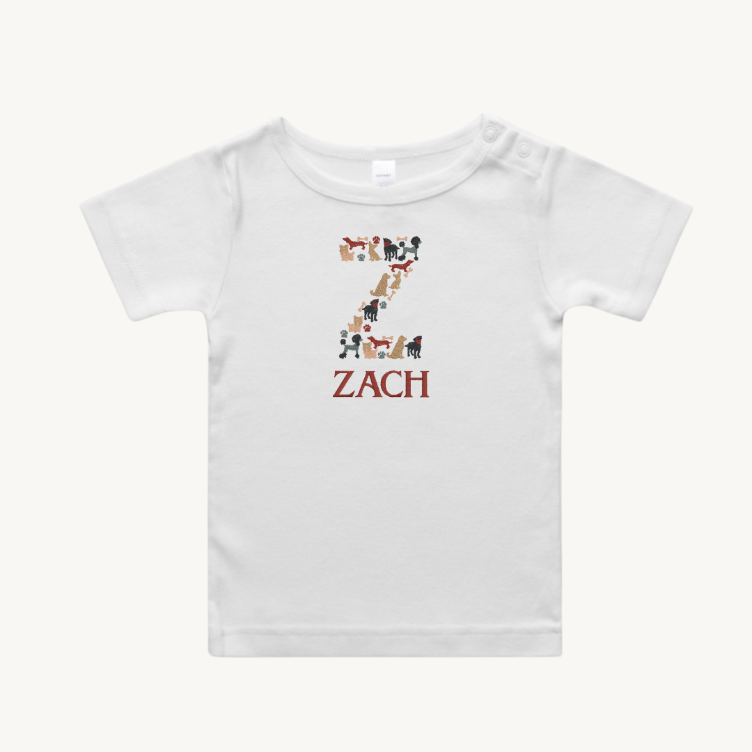 DOG NAMED INFANT TEE