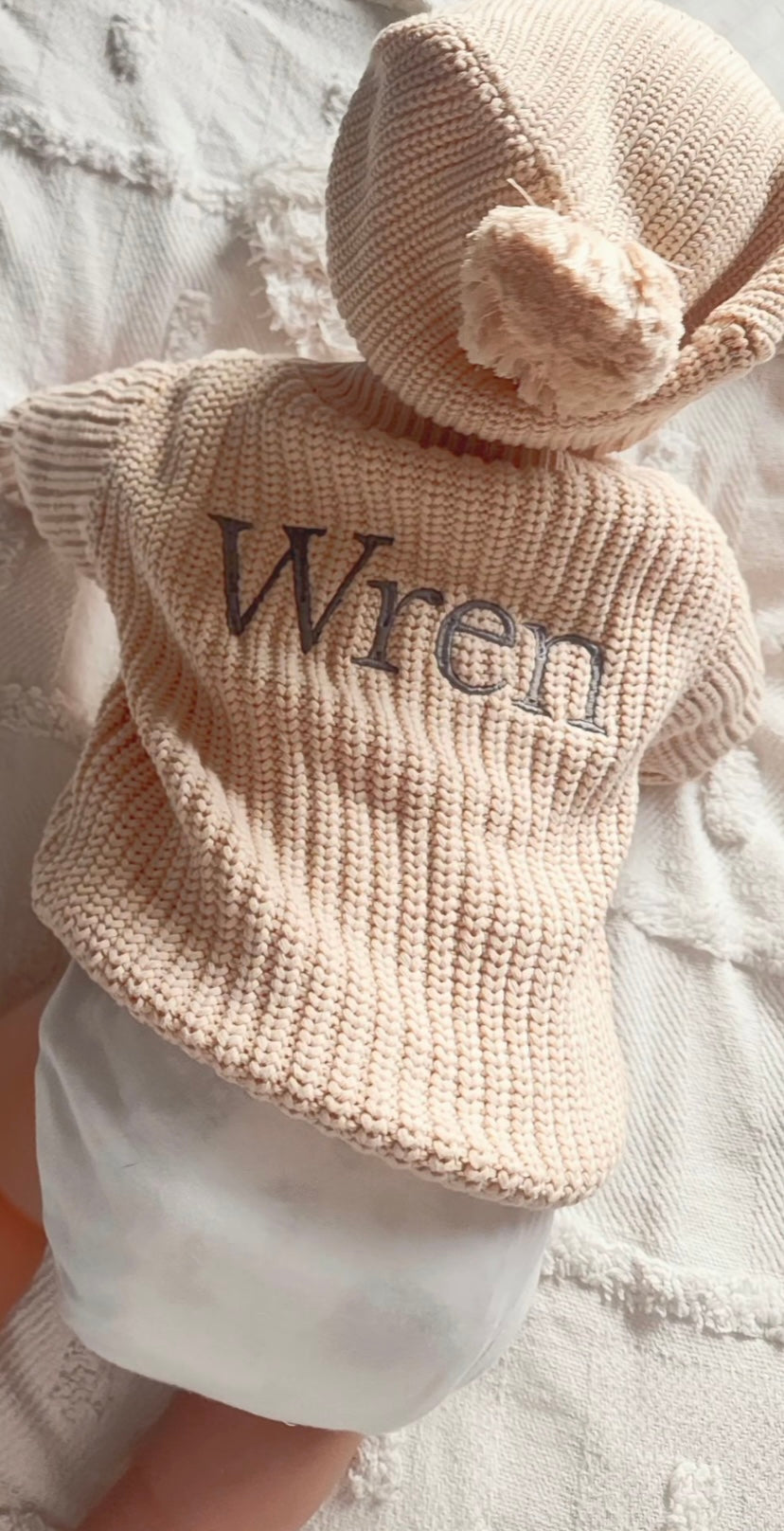 CHUNKY KNIT BEANIE - CHILD