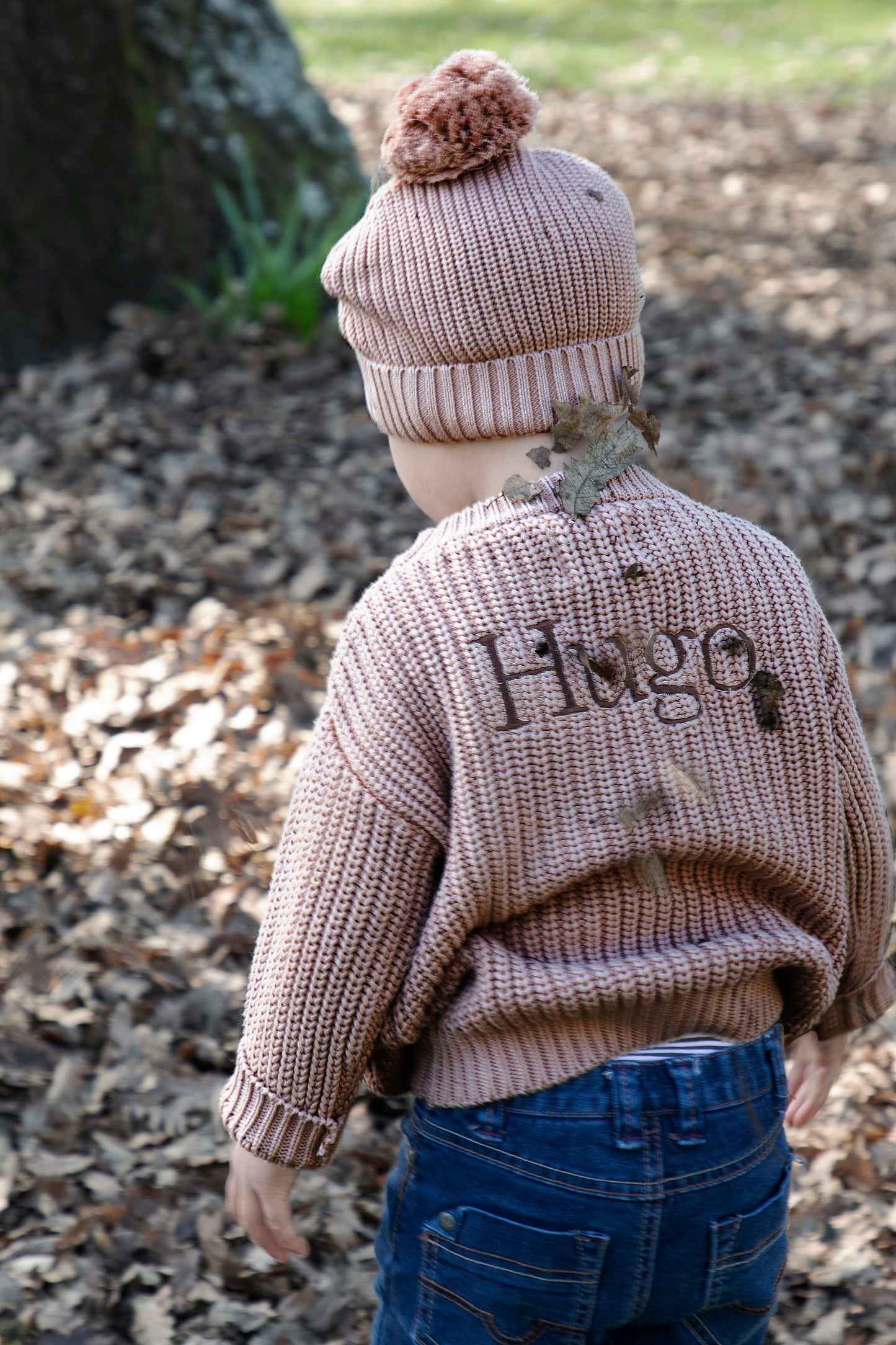 CHUNKY KNIT BEANIE - CHILD