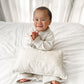 100% LINEN INITIAL PILLOW