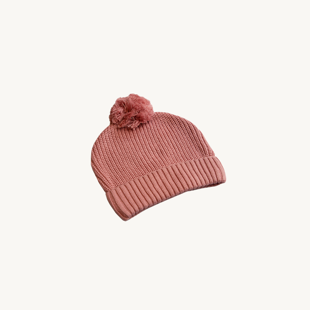 CHUNKY KNIT BEANIE - CHILD