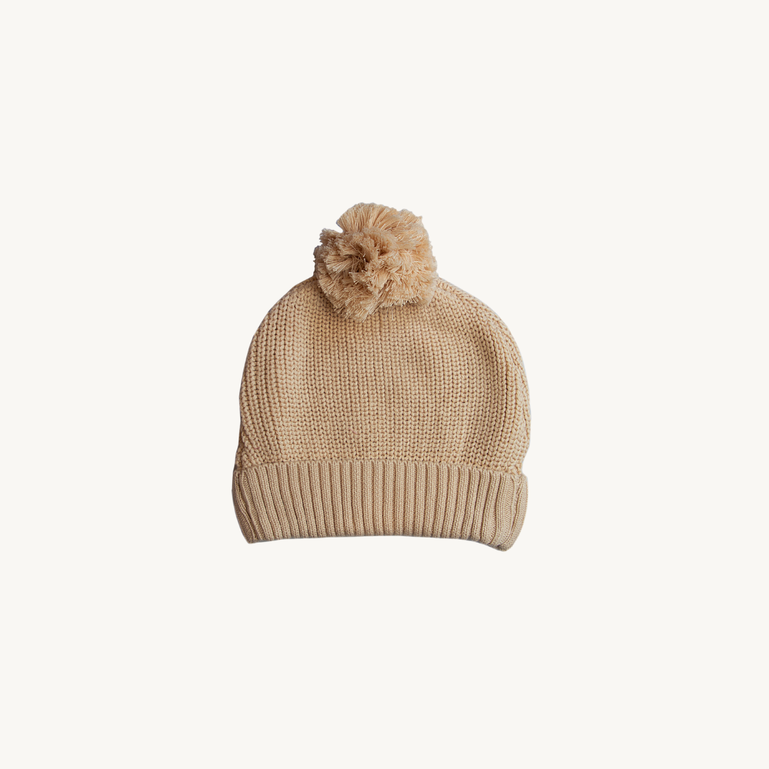 CHUNKY KNIT BEANIE - CHILD